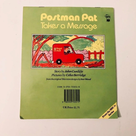 1980s Postman Pat BooksTakes a Message and Goes Sledging - Picture 11 of 16
